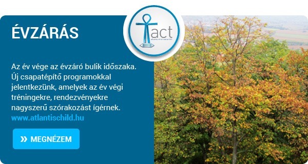 Az év vége az évzáró bulik időszaka. Új csapatépítő programokkal jelentkezünk, amelyek az év végi tréningekre, rendezvényekre nagyszerű szórakozást ígérnek. http://www.ozier.hu/